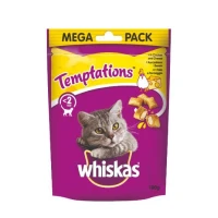 Whiskas Temptations snack con Pollo e Formaggio - 180 gr
