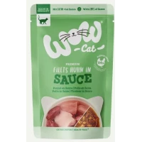 WOW Cat BST Gravy Pollo 8 x 85 g - Mangime Umido per Gatti