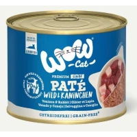 WOW Cat Senior Selvaggina/Coniglio 200g