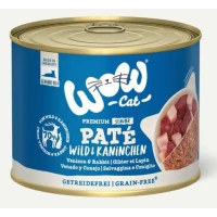 WOW Cat Senior Selvaggina/Coniglio 200g