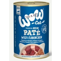 Wow Cat Senior Selvaggina/Coniglio Gr 400 - Mangime Umido per Gatti