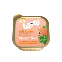 Wow Dog 11 x Gr 150 Salmone - Mangime Umido per Cani
