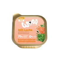 Wow Dog 11 x Gr 150 Salmone - Mangime Umido per Cani