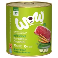 WOW Dog Gr 800 Manzo - Mangime Umido per Cani