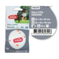 Zolux Gioco Palla con Squeaker in ETPU per Cani