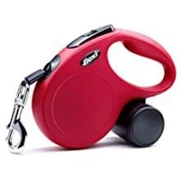 Zoolux Flexi New Classic S - Guinzaglio a corda 5 m, Rosso