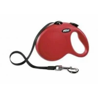 Zoolux Guinzaglio Avvolgibile Flexi New Classic L 5 m Rosso
