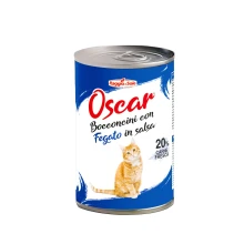 Oscar Bocconcini umido gatti adulti Fegato 400 g