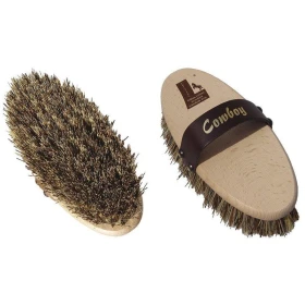 Leistner Spazzola Cowboy in setole naturali con manico in legno