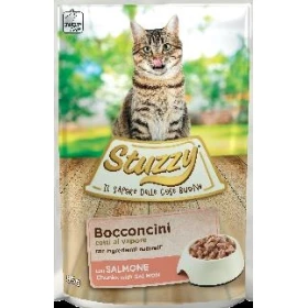 Agras StuzzyCat Buste Bocconi al Salmone 24 x 85 g