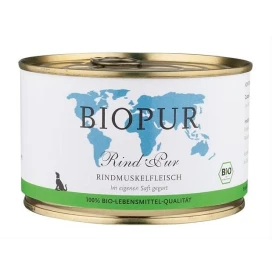 Biopur 100% Muscolo della Carne di Manzo 380g