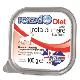 Forza10 Solo Diet Trota per cani – 32 x 100 g