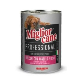 Morando Miglior Cane Bocconi Agnello e Riso 24 x 405 g