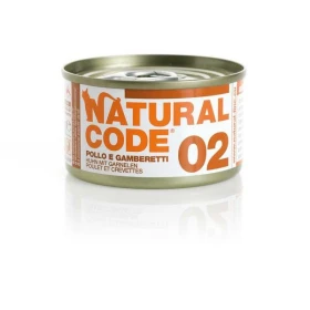 Naturalcode 02 Cat Pollo e Gamberetti 85 g