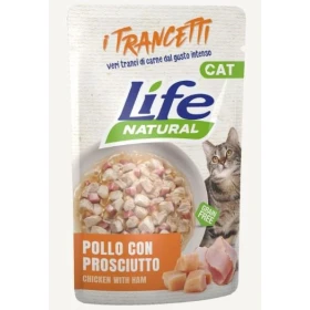 Lifepet Lifecat Trancetti Pollo/Prosciutto 30 x 55 g (30 buste)