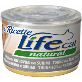 Lifepet Lifecat Ricette Tonno, Alici e Surimi 150 g