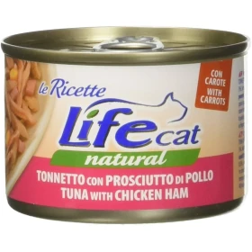 Lifepet Lifecat Ricette Tonno/Prosciutto/Pollo/Carote 150 g