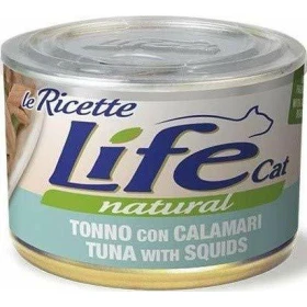 Lifepet Lifecat Ricette Tonno, Calamari e Fagioli 150 g