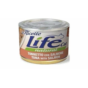Lifepet Lifecat Ricette Tonno, Salmone e Carote 150 g