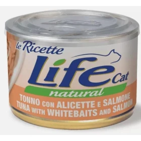 LIFEPET LifeCat Ricette Tonno/Alicette/Salmone 150 g