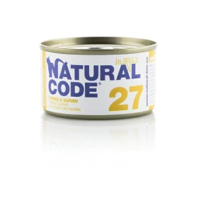 Natural Code Cat 27 Tonno e Surimi 85 g