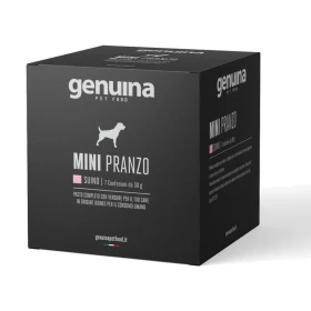 Genuina Box Mini Suino 7x30 g - Mangime umido per cani