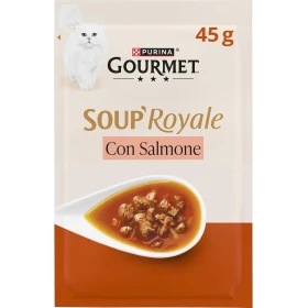 Purina Gourmet Soup Royale al Salmone 30 x 45 g