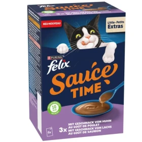 Purina Felix Sauce Time Pollo e Salmone 6 x 40 g