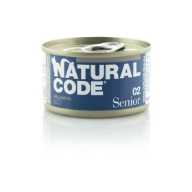 Natural Code Cat Senior 02 Tonnetto 85 g - Umido per gatti anziani
