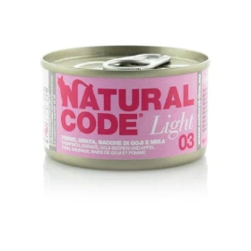 Naturalcode Cat Light Tonno, Orata e Mela 85 g