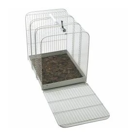 Record trasportino in metallo grande 48x36x39 cm