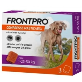 Frontline FrontPro per cani XL 25-50 kg 136 mg