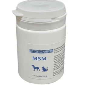 Micromed MSM in Polvere 50g - Supporto per il Benessere del Tuo Cane