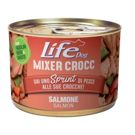 Lifepet Lifedog Mixer Croc Salmone 150 g