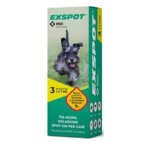 MSD Exspot Antiparassitario per Cani 3 x 1 ml