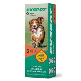 MSD Exspot per Cani 3 x 2 ml