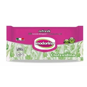 Inodorina Salviette con Clorexidina per Cani - 100 pz