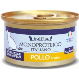 Unipro Unicamente Cat Pollo Sterilized 85 g - Umido per gatti sterilizzati