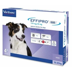 Virbac Effipro Duo Cane M - 4 pipette antiparassitarie