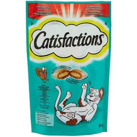Catisfaction Tacchino Snack per Gatti 6 x 60 g