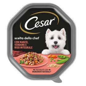 Cesar Scelta dello Chef Manzo, Riso e Verdure 14 x 150 g