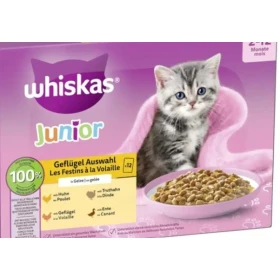 Whiskas Core Selezione Delicata Junior 4 x 85 g