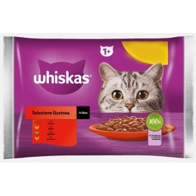 Whiskas Core Selezione Gustosa 4x85 g - Umido per gatti