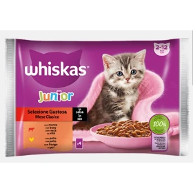 Whiskas Selezione Gustosa Junior 4 x 85 g