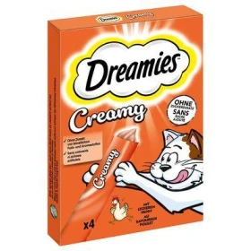 Catisfaction Creamy Pollo 4 x 10 g - Snack per gatti