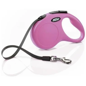Zoolux Flexi New Classic M Fettuccia 5 m Rosa