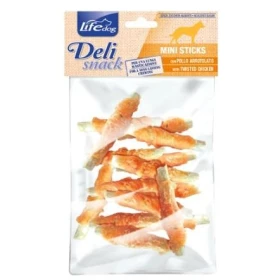 Lifepet Snack Mini Stick al Pollo per Cani 100 g