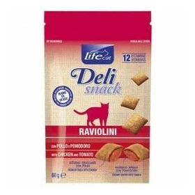 Lifepet LifeCat Raviolini Pollo/Pomodoro 60 g