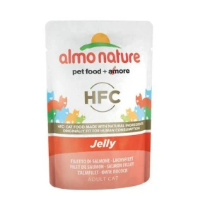 Almo Nature Salmone in Jelly per Gatti 24 x 55 g