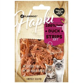 Flamingo Hapki Strisce Morbide di Anatra 50 g